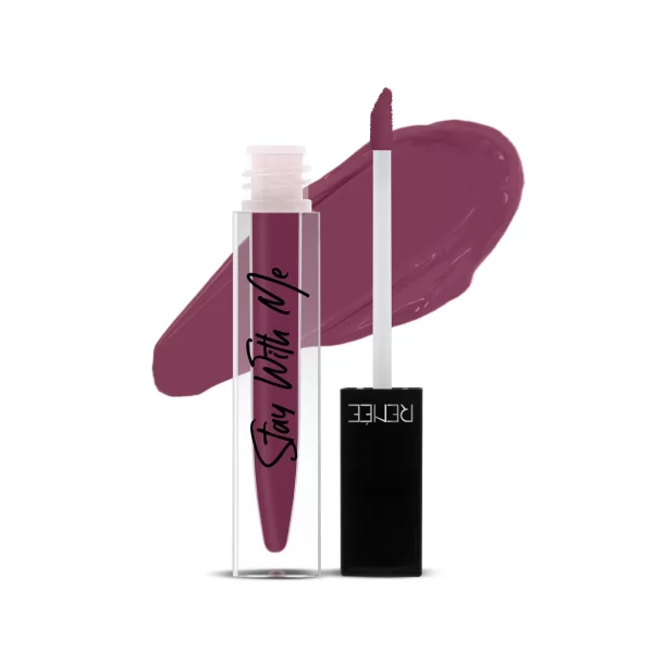 Renee Stay With Me Non Transfer Matte Liquid Lip Color 5ml Passion For Grape A