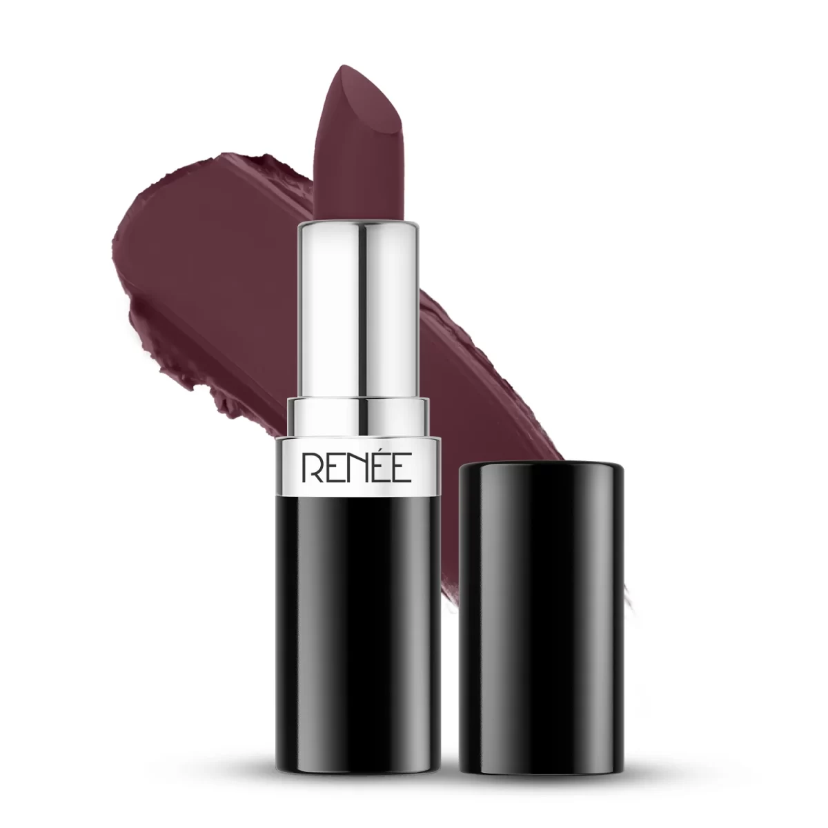 Renee Stunner Matte Lipstick, 4gm Merlot Mystry A