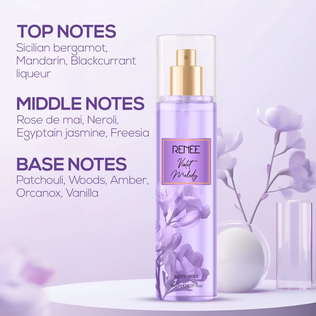 Renee Violet Melody Body Mist, 150ml B