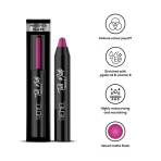 Renee Cosmetics Talk Matte Crayon Magenta Glaze 6