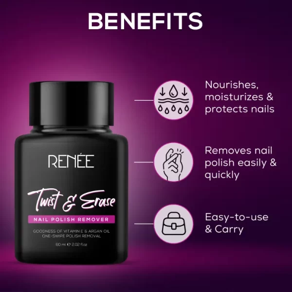 Renee Cosmetics Twist & Erase Nail Polish Remover 2