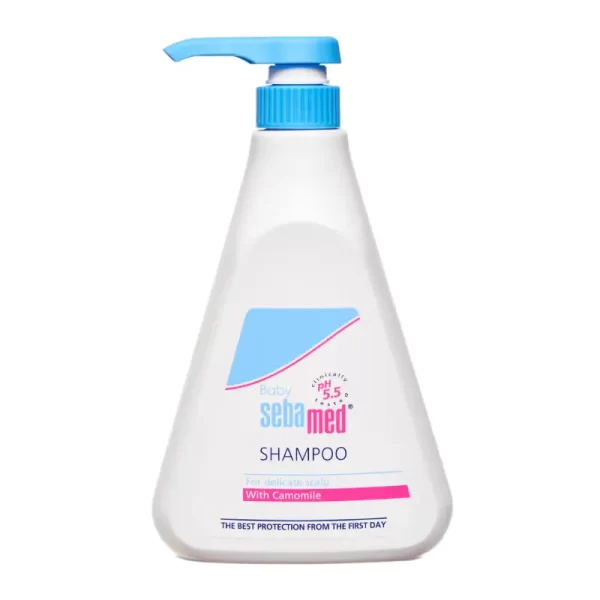 Sebamed Baby Shampoo, Ph 5.5, Camomile, Natural Moisturisers, No Tears Formula, For Delicate Scalp1