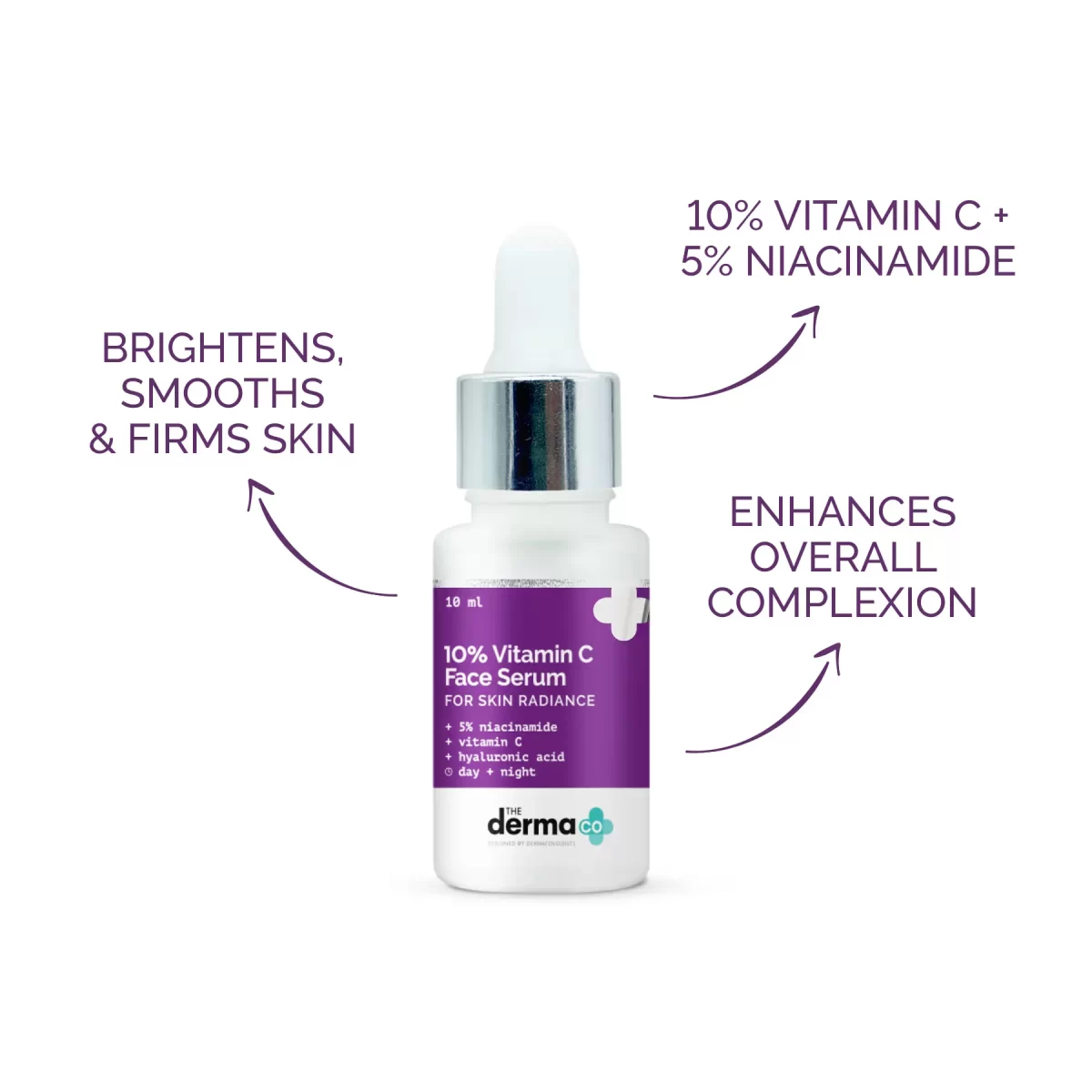 The Derma Co 10% Vitamin C Face Serum For Skin Radiance1