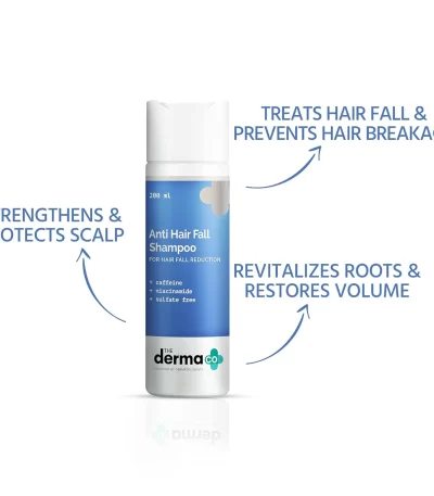 The Derma Co Anti Hair Fall Shampoo With Caffeine & Niacinamide1