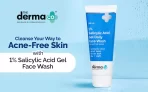 The Derma Co. 1% Salicylic Acid Face Wash For Active Acne With Salicylic Acid & Witch Hazel2