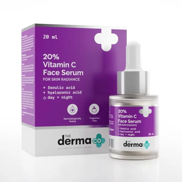 The Derma Co. 20% Vitamin C Face Serum For Skin Radiance1