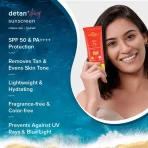 Aqualogica Detan+ Dewy Sunscreen With Spf 50+ & Pa+++ For Uvab & Blue Light Protection3