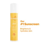 Aqualogica Glow+ Dewy Sunscreen With Papaya & Vitamin C Spf 50 Pa+++ For Uvab1