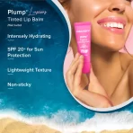 Aqualogica Pink Sorbet Plump+ Luscious Tinted Spf 20+ Lip Balm With Berries & Hyaluronic Acid2