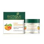 Biotique Advanced Organics Clear Improvement Vitamin C & Gotu Kola Night Cream1