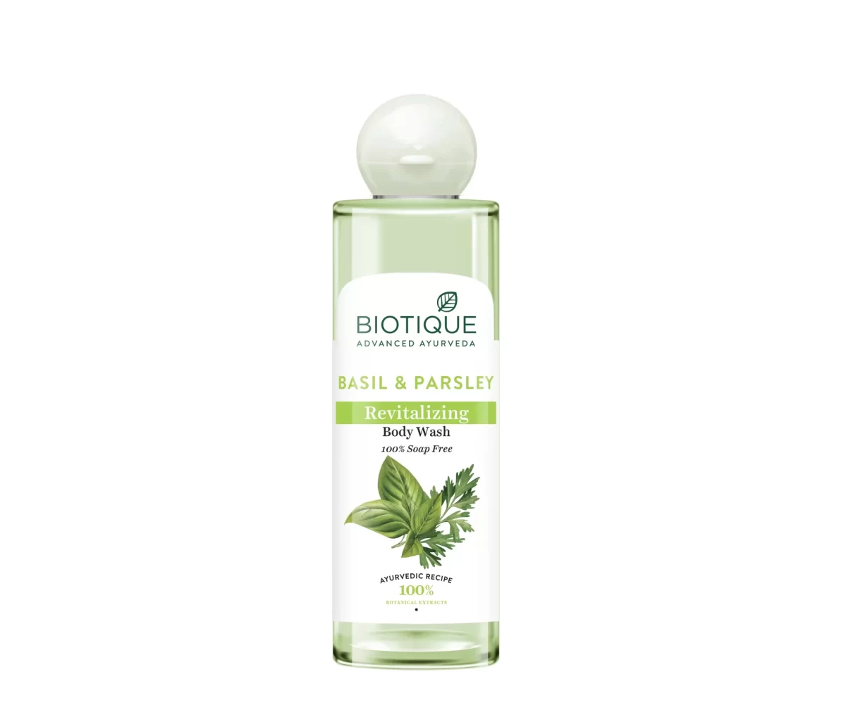 Biotique Bio Basil & Parsley Revitalizing Body Wash1