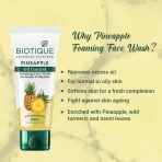 Biotique Bio Pineapple Oil Control Foaming Face Wash3