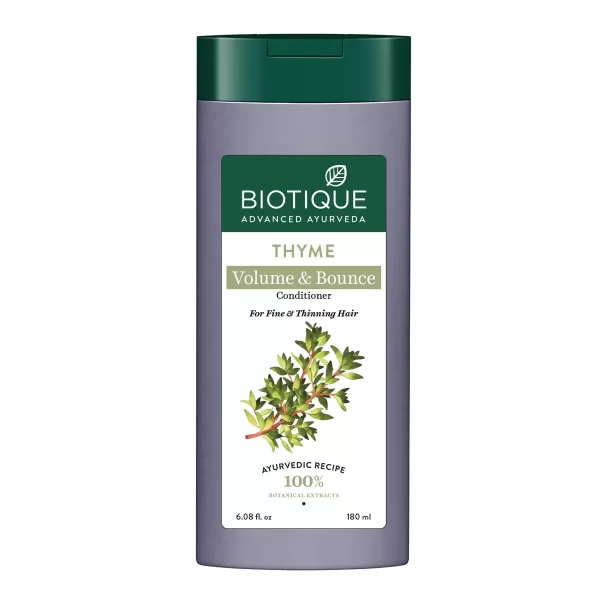 Biotique Bio Thyme Volume & Bounce Conditioner For Fine & Thinning Hair