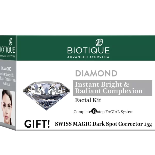 Biotique Diamond Instant Bright & Radiant Complexion Facial Kit