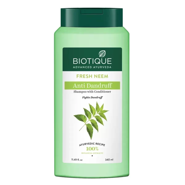 Biotique Fresh Neem Anti Dandruff Shampoo & Conditioner 340ml