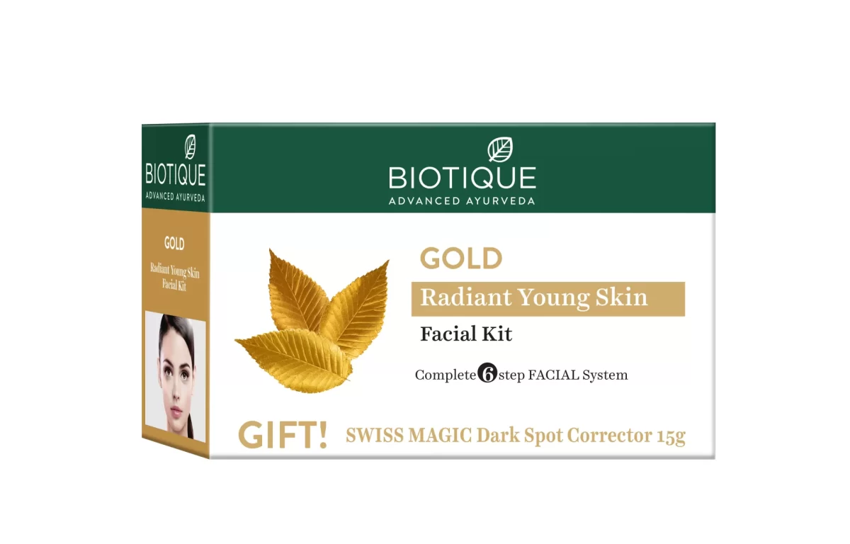 Biotique Gold Radiance Young Skin Facial Kit