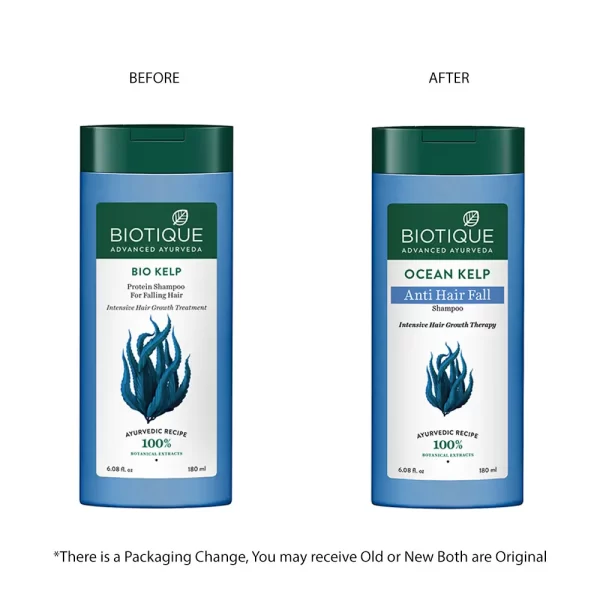 Biotique Ocean Kelp Anti Hair Fall Shampoo For Hair Growth Therapy1