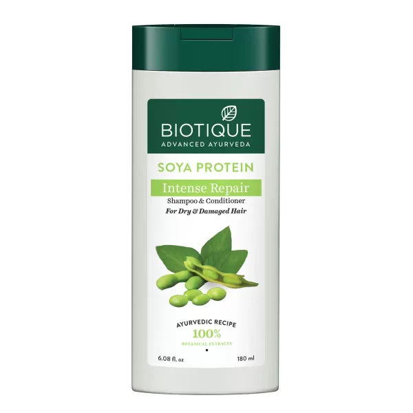 Biotique Soya Protein Intense Repair Shampoo & Conditioner 180ml