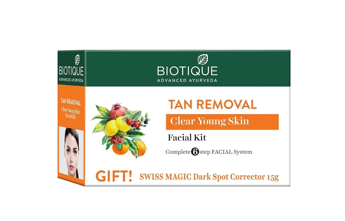 Biotique Tan Removal Clear Young Skin Facial Kit