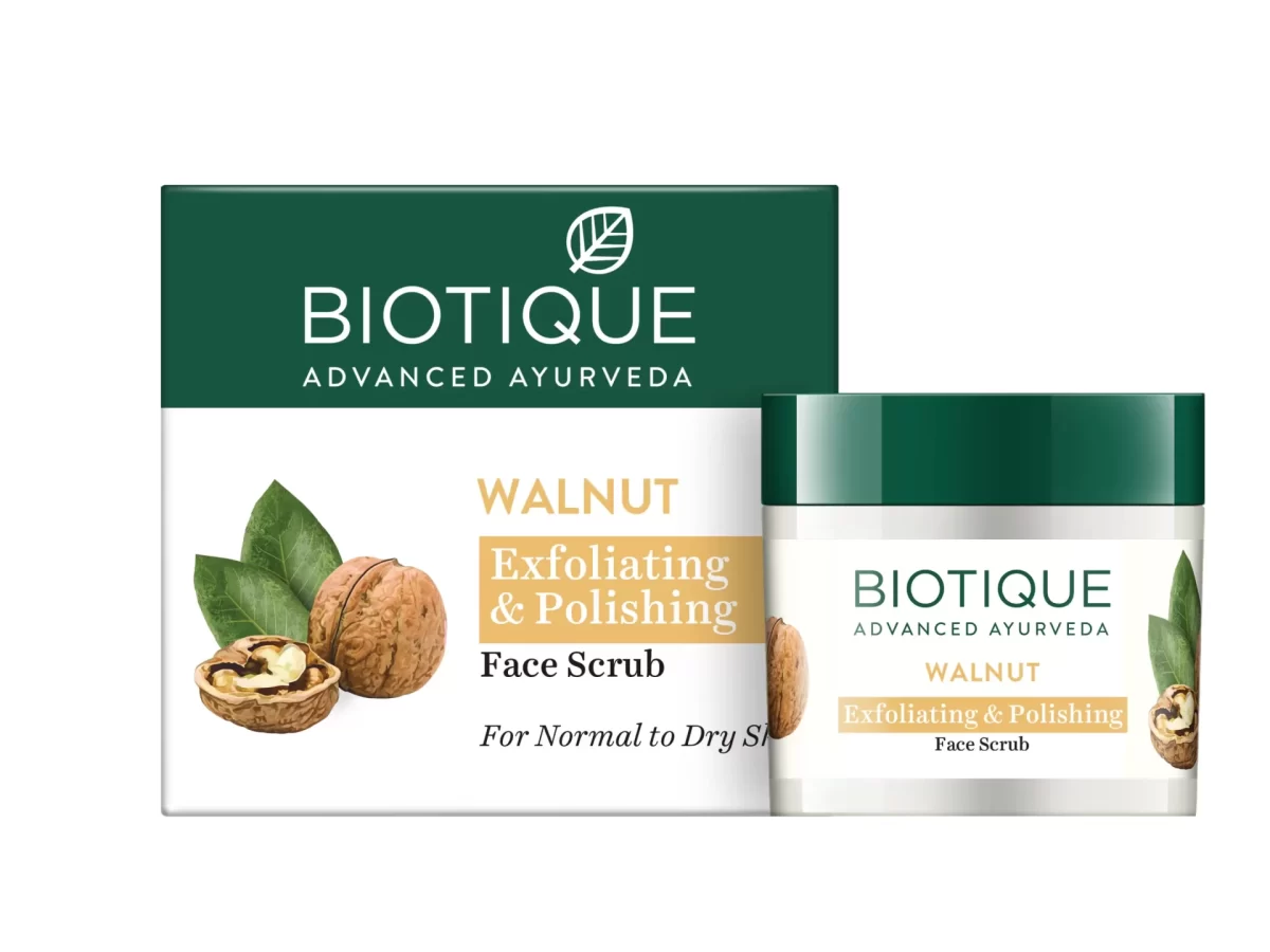 Biotique Walnut Exfoliating & Polishing Face Scrub1