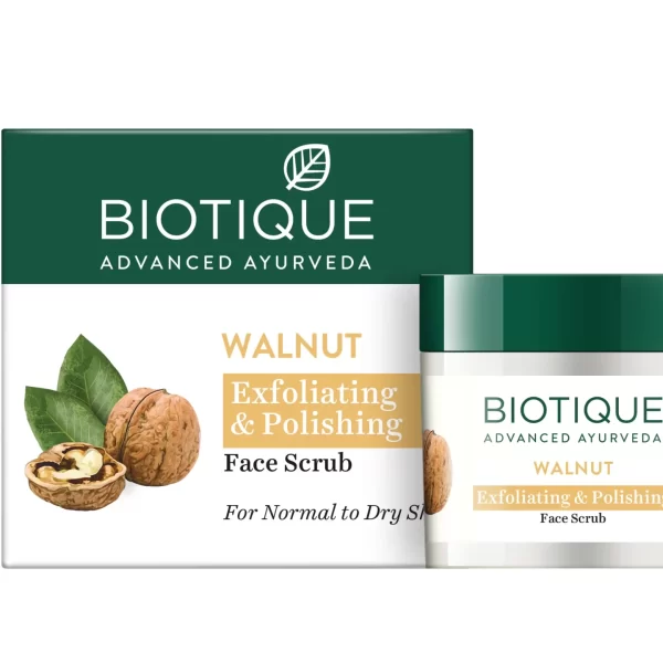 Biotique Walnut Exfoliating & Polishing Face Scrub1