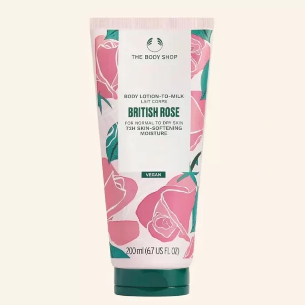 British Rose Lotion To Milk1