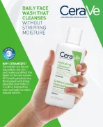 Cerave Hydrating Facial Cleanser Non Foaming Face Wash With Hyaluronic Acid, Ceramides & Glycerin1