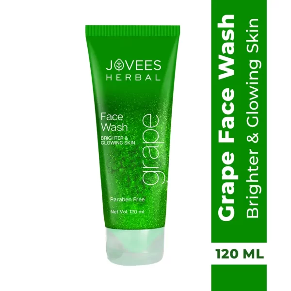 Jovees Herbal Grape Fairness Face Wash For Dull Skin Removes Dark Spots And Gives Healthy Looking Skin1