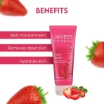 Jovees Herbal Strawberry Face Wash With Strawberry Extracts For Hydrating & Glowing Skin2