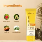 Jovees Herbal Sun Protective Sunscreen Spf 40 Lightweight And Oil Free Uva & Uvb Protection3