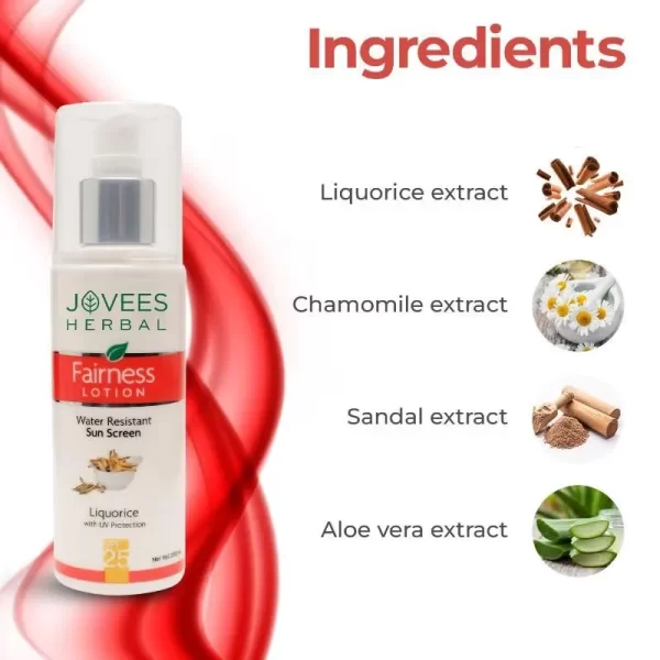 Jovees Herbal Sunscreen Fairness Spf 25 Lotion For Oily, Sensitive, Dry Skin Protects From Tanning2