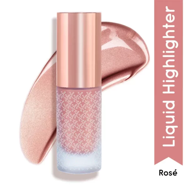 Kay Beauty Hyper Gloss Liquid Luminizing Highlighter Rose