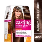 L'oreal Paris Casting Creme Gloss Conditioning Hair Color 400 Dark Brown1