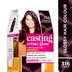 L'oreal Paris Casting Creme Gloss Hair Color 316 Burgundy