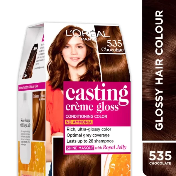 L'oreal Paris Casting Creme Gloss Hair Color Chocolate 535