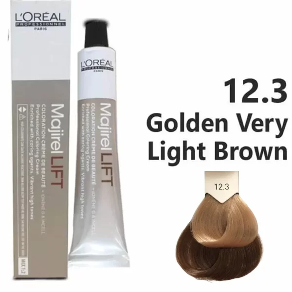 L'oréal Professionnel Majirel Hair Color 12.3