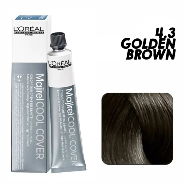 L'oréal Professionnel Majirel Hair Color 4.3