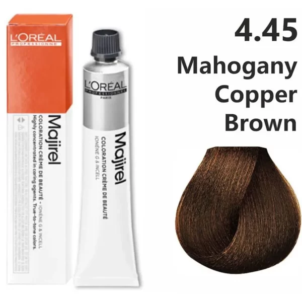 L'oréal Professionnel Majirel Hair Color 4.45