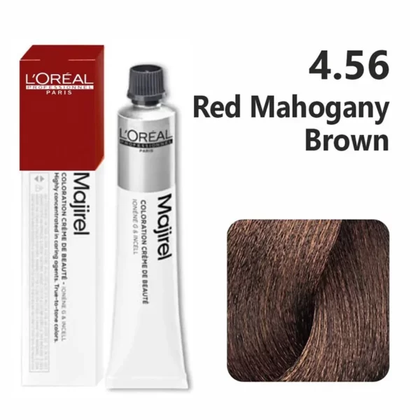 L'oréal Professionnel Majirel Hair Color 4.56