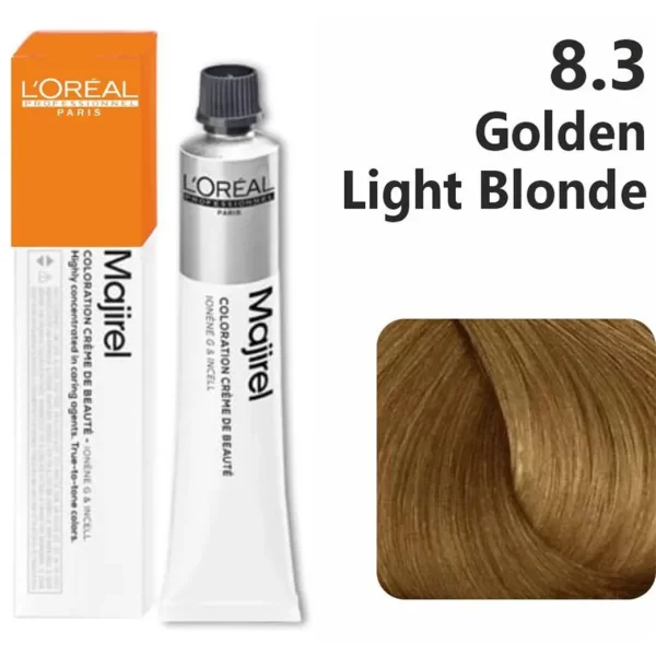 L'oréal Professionnel Majirel Hair Color 8.3