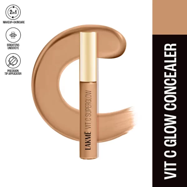 Lakme Vitamin C Superglow Concealer With 1 % Vit C Beige