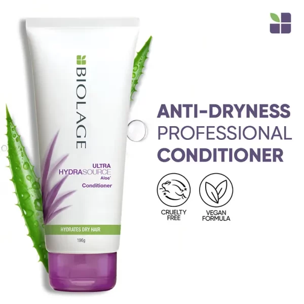 Matrix Biolage Hydrasource Plus Professional Conditioner With Aloe, Moisturizes & Hydrates Dry Hair3