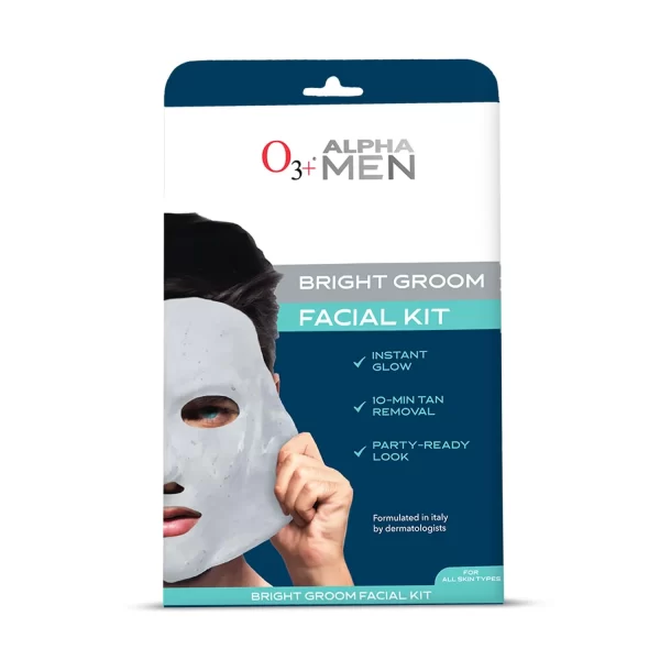 O3+ Alpha Men Bright Groom Facial Kit2