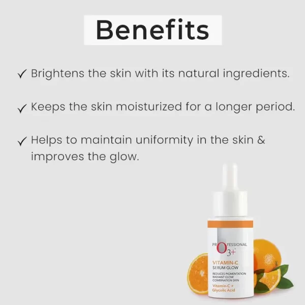 O3+ Professional Vitamin C Serum Glow With Glycolic Acid2