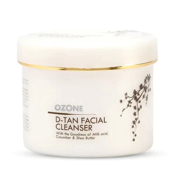 Ozone D Tan Facial Cleanser With The Goodness Of Cucumber, Milk & Shea Butter1