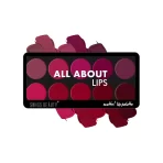 Swiss Beauty All About Lip Palette Colors 021