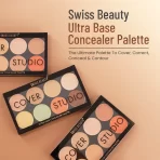 Swiss Beauty Cover Studio Ultra Base Concealer Palette Shade 032