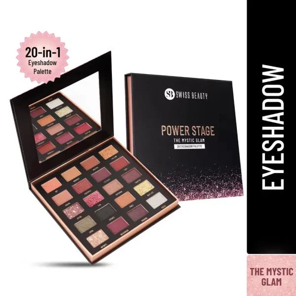 Swiss Beauty Power Stage Eyeshadow Palette 01 Mystic Glam2