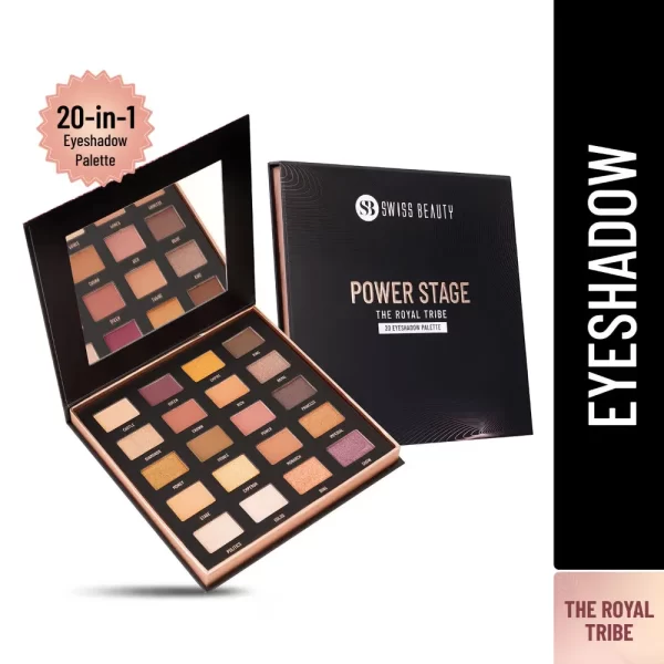 Swiss Beauty Power Stage Eyeshadow Palette 02 Royal Tribe1