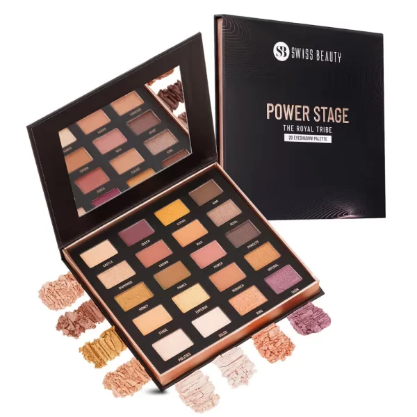 Swiss Beauty Power Stage Eyeshadow Palette 02 Royal Tribe2